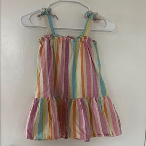Cat & Jack Multicolor Ruffled Dress